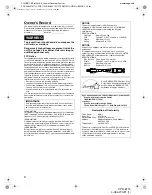 Preview for 2 page of Sony Trinitron CPD-E110 Operating Instructions Manual