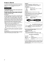 Предварительный просмотр 2 страницы Sony Trinitron CPD-E210 Operating Instructions Manual