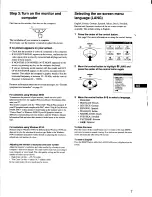 Предварительный просмотр 7 страницы Sony Trinitron CPD-G200 Operating Instructions Manual