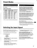 Preview for 5 page of Sony Trinitron GDM-W900 Operating Instructions Manual