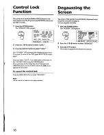 Preview for 16 page of Sony Trinitron GDM-W900 Operating Instructions Manual