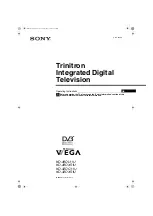 Sony Trinitron KD-28DX51U Operating Instructions Manual preview