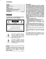 Предварительный просмотр 2 страницы Sony Trinitron KV-1311CR Operating Instructions Manual