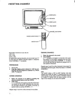 Предварительный просмотр 8 страницы Sony Trinitron KV-1311CR Operating Instructions Manual