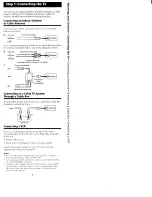 Предварительный просмотр 3 страницы Sony Trinitron KV-13M20 Operating Instructions Manual