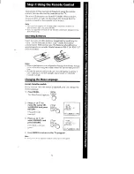 Предварительный просмотр 5 страницы Sony Trinitron KV-13M20 Operating Instructions Manual