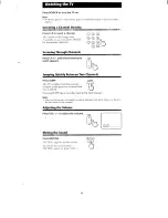 Предварительный просмотр 8 страницы Sony Trinitron KV-13M20 Operating Instructions Manual