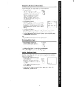 Предварительный просмотр 9 страницы Sony Trinitron KV-13M20 Operating Instructions Manual