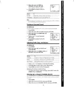 Предварительный просмотр 12 страницы Sony Trinitron KV-13M20 Operating Instructions Manual