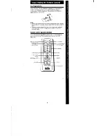 Preview for 5 page of Sony Trinitron KV-13M40 Operating Instructions Manual