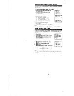 Preview for 8 page of Sony Trinitron KV-13M40 Operating Instructions Manual