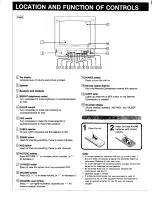 Preview for 3 page of Sony Trinitron KV-13TR10 Operating Instructions Manual