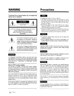 Preview for 2 page of Sony Trinitron KV-13VM20 Operating Instructions Manual