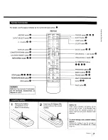 Preview for 7 page of Sony Trinitron KV-13VM20 Operating Instructions Manual