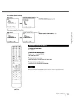 Preview for 11 page of Sony Trinitron KV-13VM20 Operating Instructions Manual