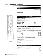 Preview for 20 page of Sony Trinitron KV-13VM20 Operating Instructions Manual