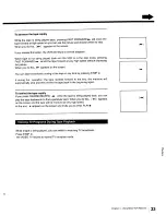 Preview for 33 page of Sony Trinitron KV-13VM20 Operating Instructions Manual