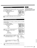 Preview for 41 page of Sony Trinitron KV-13VM20 Operating Instructions Manual