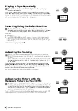 Предварительный просмотр 16 страницы Sony Trinitron KV-14FV1U Instruction Manual