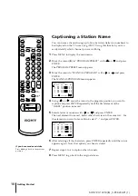 Предварительный просмотр 10 страницы Sony Trinitron KV-14V1K Operating Instructions Manual