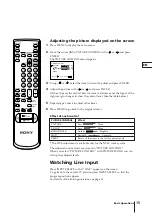 Предварительный просмотр 15 страницы Sony Trinitron KV-14V1K Operating Instructions Manual