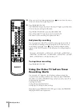 Предварительный просмотр 24 страницы Sony Trinitron KV-14V1K Operating Instructions Manual