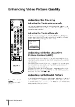 Предварительный просмотр 30 страницы Sony Trinitron KV-14V1K Operating Instructions Manual