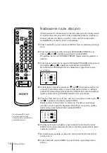 Предварительный просмотр 84 страницы Sony Trinitron KV-14V1K Operating Instructions Manual