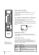 Предварительный просмотр 88 страницы Sony Trinitron KV-14V1K Operating Instructions Manual