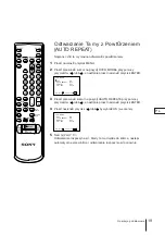 Предварительный просмотр 93 страницы Sony Trinitron KV-14V1K Operating Instructions Manual