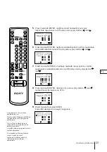 Предварительный просмотр 97 страницы Sony Trinitron KV-14V1K Operating Instructions Manual