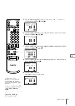 Предварительный просмотр 134 страницы Sony Trinitron KV-14V1K Operating Instructions Manual