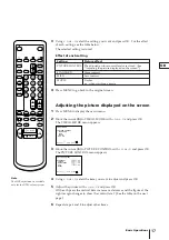 Предварительный просмотр 17 страницы Sony Trinitron KV-14V4D Operating Instructions Manual