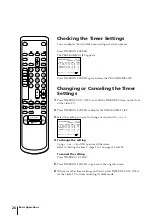 Предварительный просмотр 26 страницы Sony Trinitron KV-14V4D Operating Instructions Manual