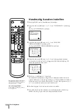 Предварительный просмотр 134 страницы Sony Trinitron KV-14V4D Operating Instructions Manual