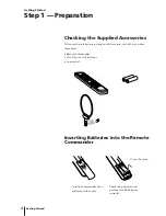 Preview for 4 page of Sony Trinitron KV-14V4U Operating Instructions Manual