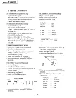 Предварительный просмотр 32 страницы Sony Trinitron KV-20TS50 Service Manual