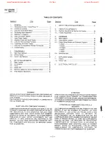 Предварительный просмотр 2 страницы Sony Trinitron KV-20V50 Service Manual