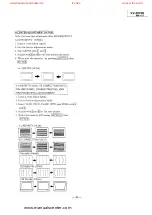 Предварительный просмотр 31 страницы Sony Trinitron KV-20V50 Service Manual