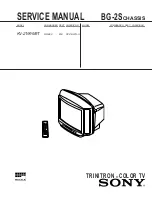 Sony TRINITRON KV-2199M5 Service Manual предпросмотр