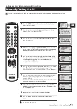 Предварительный просмотр 13 страницы Sony TRINITRON KV-21FX20R Instruction Manual