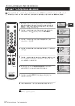 Предварительный просмотр 38 страницы Sony TRINITRON KV-21FX20R Instruction Manual