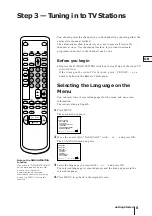 Preview for 6 page of Sony Trinitron KV-21V4D Operating Instructions Manual