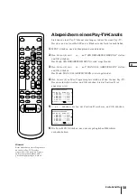 Preview for 58 page of Sony Trinitron KV-21V4D Operating Instructions Manual