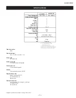 Предварительный просмотр 3 страницы Sony TRINITRON KV-25FS12 Service Manual