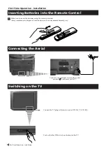 Предварительный просмотр 8 страницы Sony Trinitron KV-25FX20R Instruction Manual