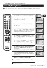 Предварительный просмотр 13 страницы Sony Trinitron KV-25FX20R Instruction Manual