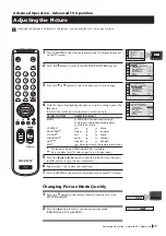 Предварительный просмотр 17 страницы Sony Trinitron KV-25FX20R Instruction Manual