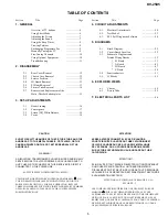 Preview for 5 page of Sony TRINITRON KV-25X5A Service Manual