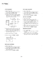 Предварительный просмотр 22 страницы Sony Trinitron KV-27HSR10 Service Manual